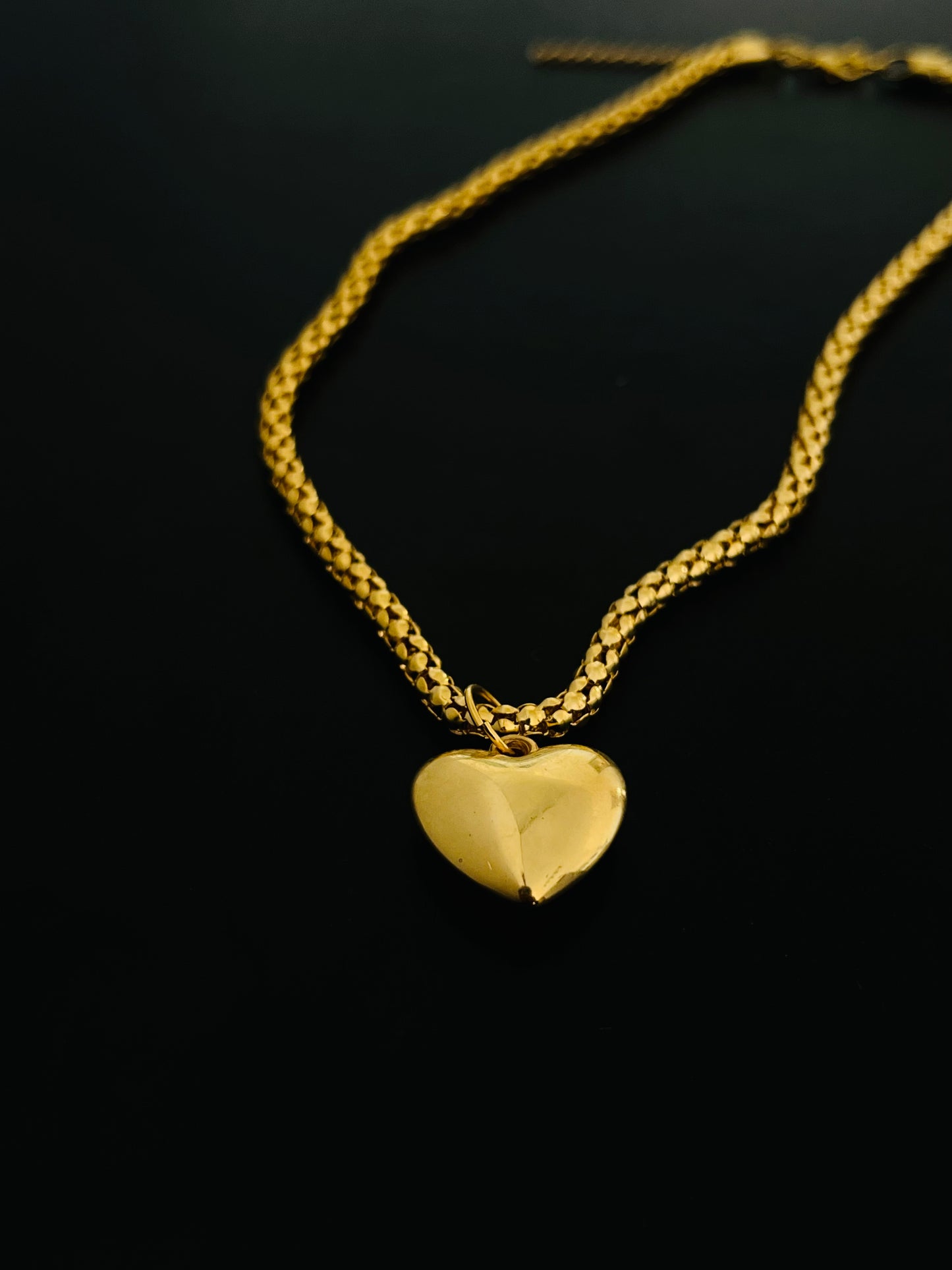 Colar Coração Dourado