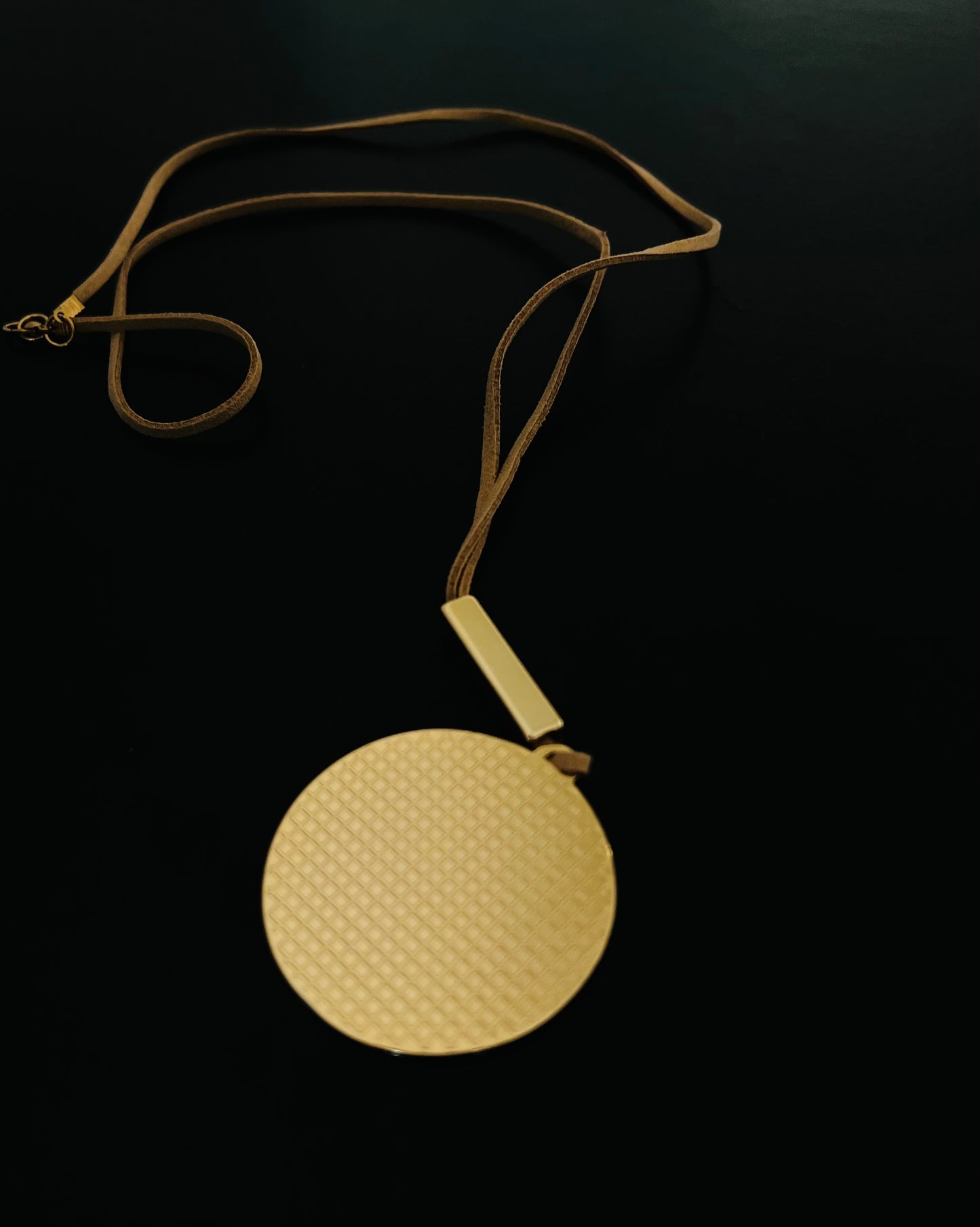 Colar Pai Nosso / Cordão de couro
